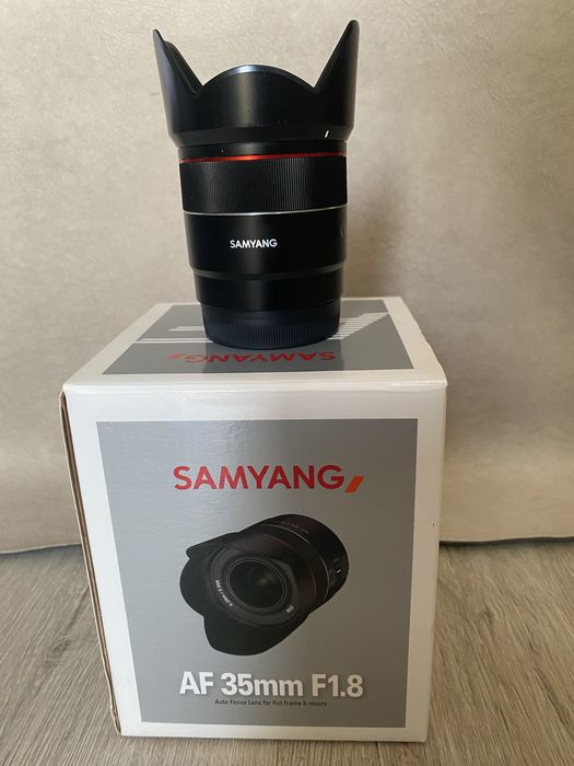 Обектив Samyang 35 mm 1,8  за Sony