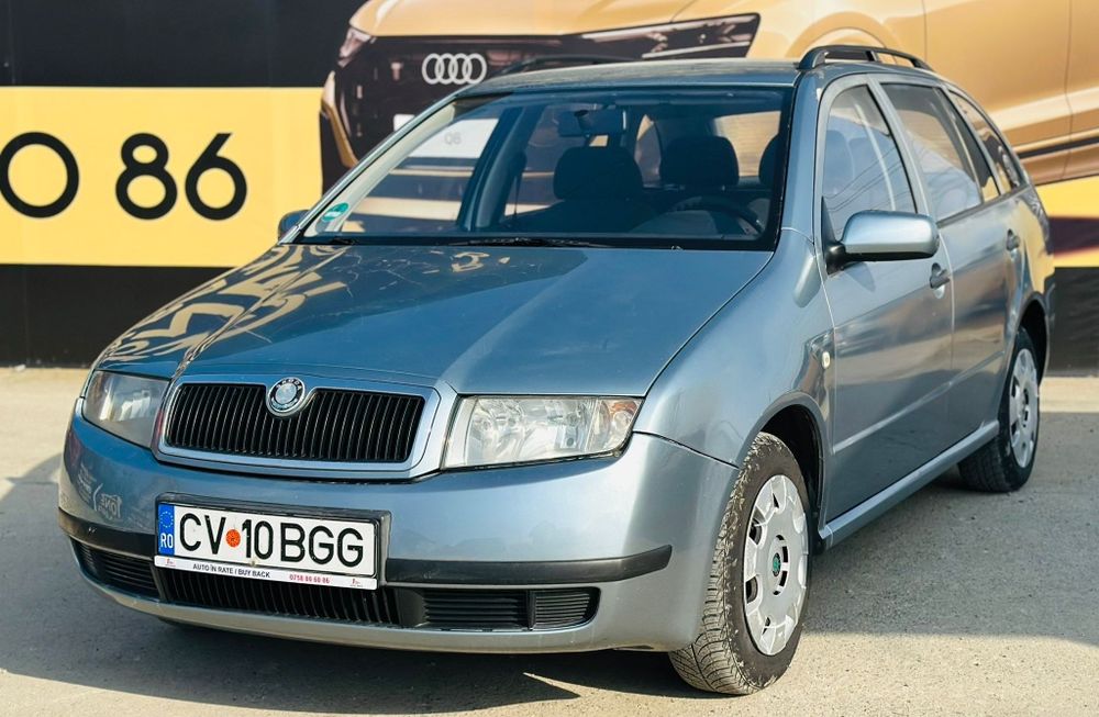 Skoda Fabia, 1.4 benzina, 2002, RATE CU BULETINUL,  AVANS 0