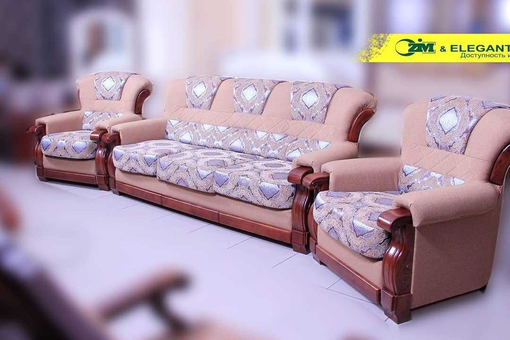 Диван и два кресла Граф, ZIM Mebel