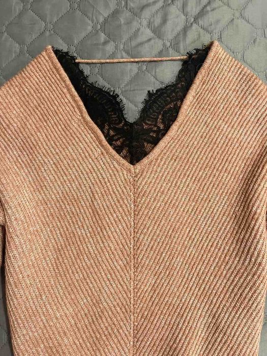 Топъл марков пуловер Vero Moda, размери L-XL