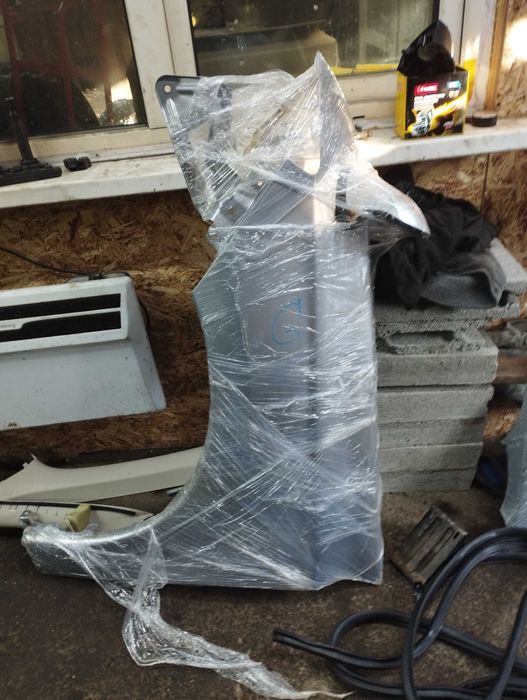 Бампер передний аутлендер 3