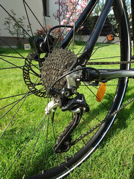 Bicicicleta MTB Kilimanjaro Cross Pro 28, Frane Tektro Hidraulice pe disc, schimbatoare Shimano, Furca Suntour