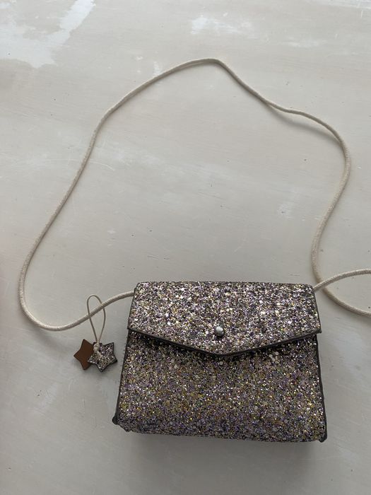 Posetuta ZARA cu glitter pt fetite , noua