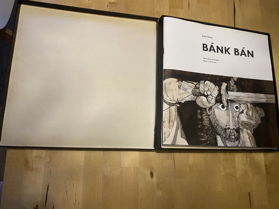 Vand set discuri vinil opera Bánk Bán de Erkel Ferenc