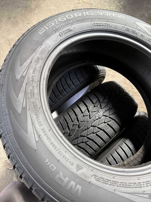 # 4x Anvelope Iarna 215/60 R16 - Nokian WR D4