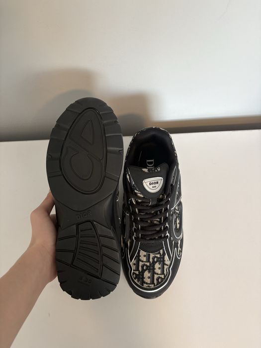 Dior B30 Black Grey Print Reflective- Marimea 43 Pe Stoc