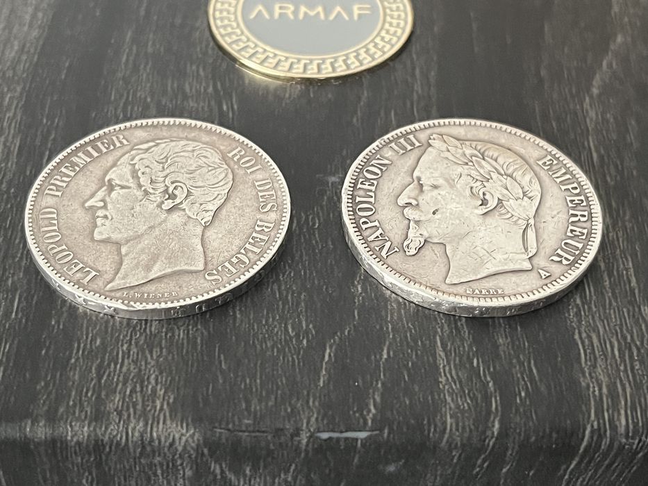 Moneda argint de colectie Napoleon III 1869