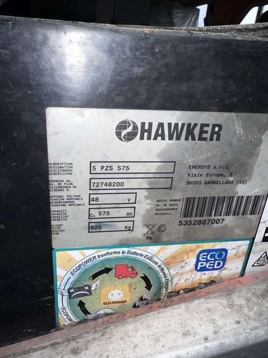 Baterie tractiune stivuitor / panouri fotovoltaice 925 kg