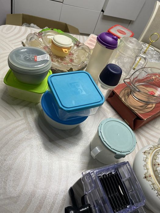 Посуда разная, контейнеры, блюда для бешбармака