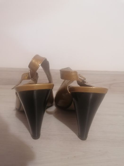 Pantofi dama italieni eleganti din piele, confectionati artizanal, 40