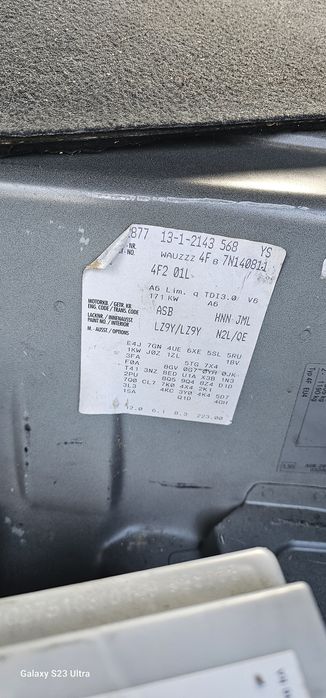 Dezmembrez Audi A6 C6 3.0 TDI