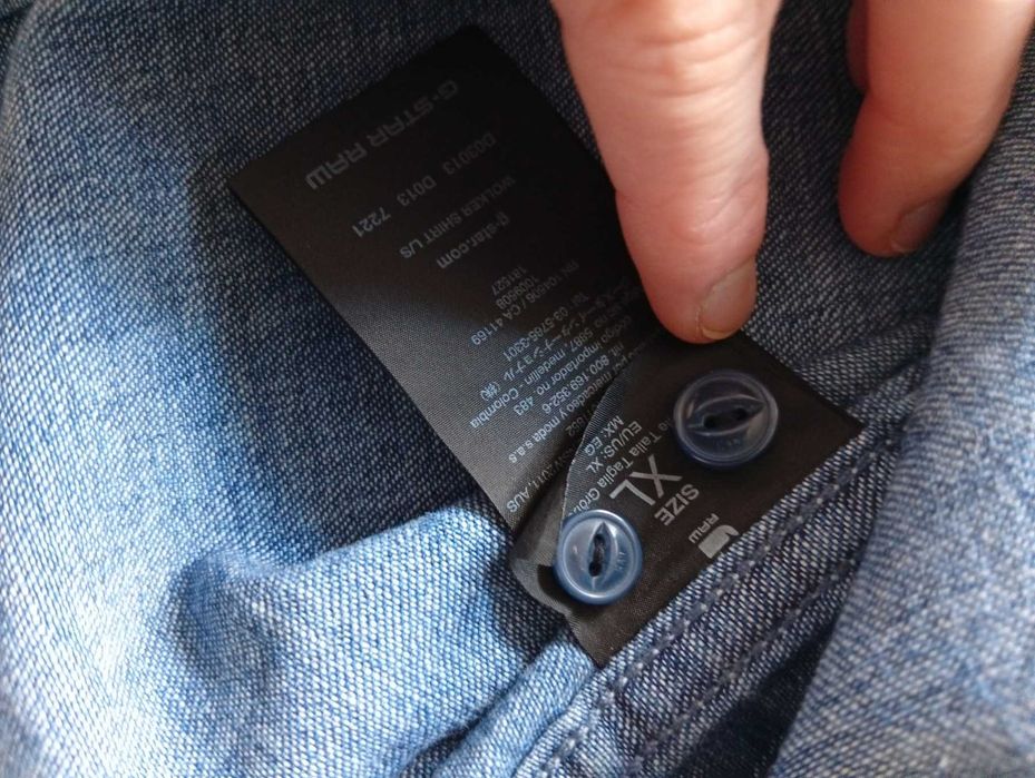 g-star wolker shirt - страхотна мъжка риза ХЛ