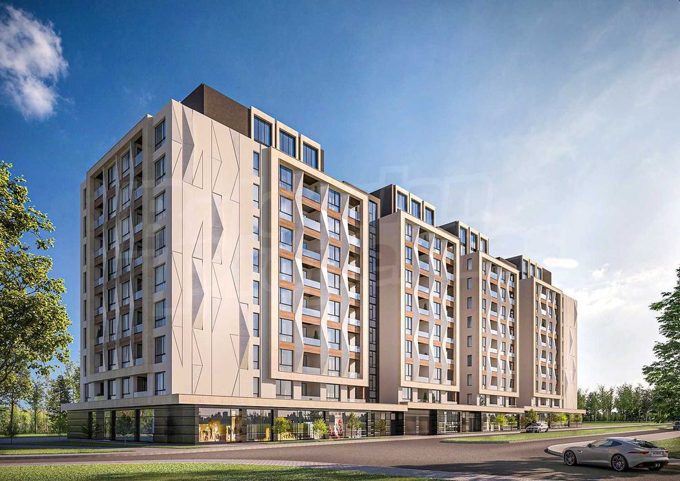 Двустаен апартамент, 59,84 м². Комплекс „Азимут“