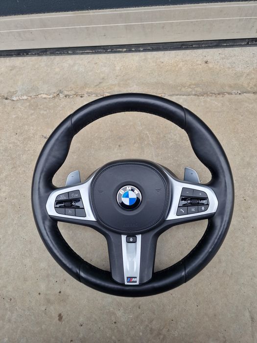 Volan m pachet cu padele si incalzire bmw g01 g02 g30 g31 g32