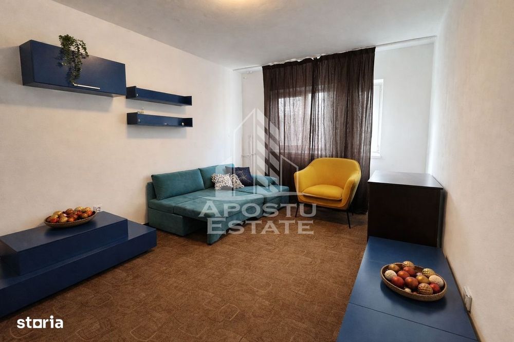 Apartament 2 camere , decomandat, etajul 3/4, zona Girocului