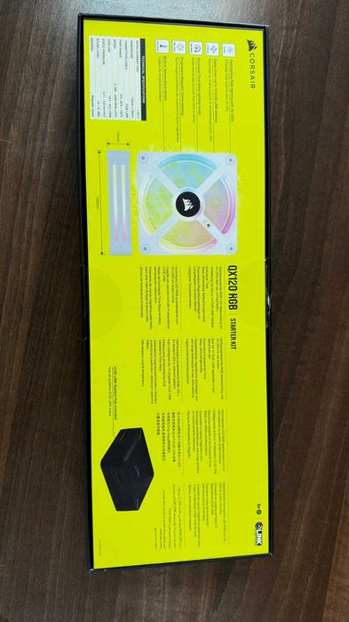 Corsair iCue Link QX120 RGB White - Starter Kit