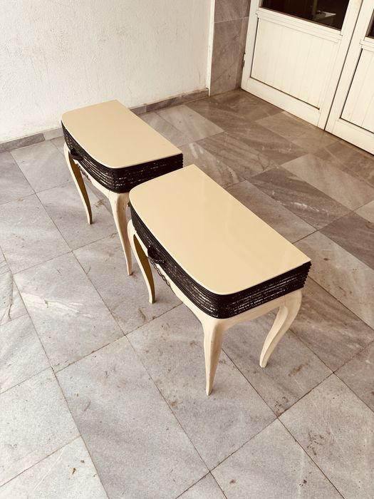 Италиански нощни шкафчета Art Deco (40–50 г.) – комплект 2 бр.
