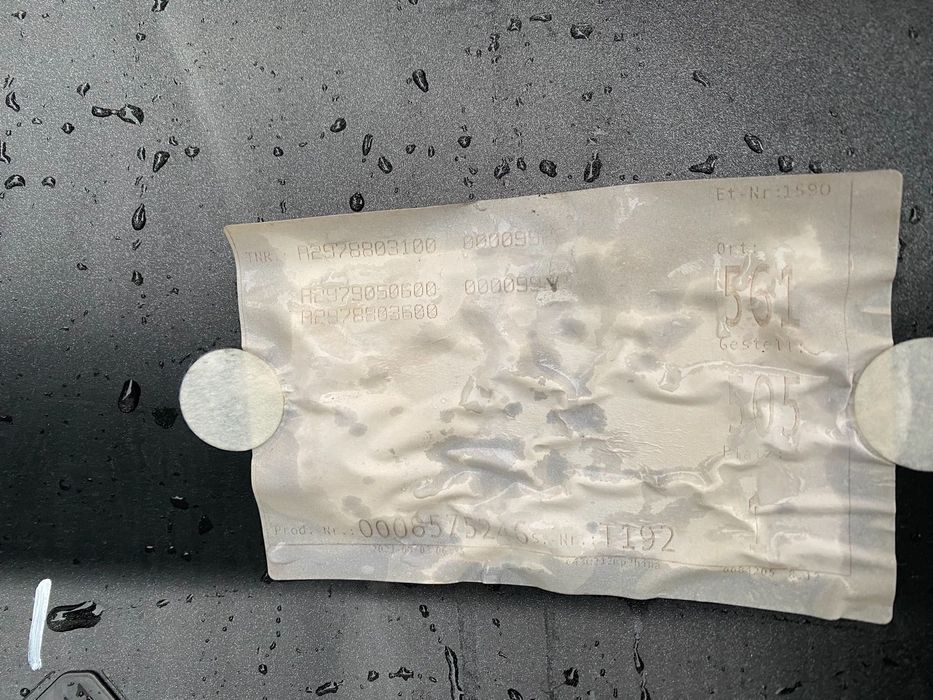 Bara spate Mercedes EQS W297 stare foarte buna originala