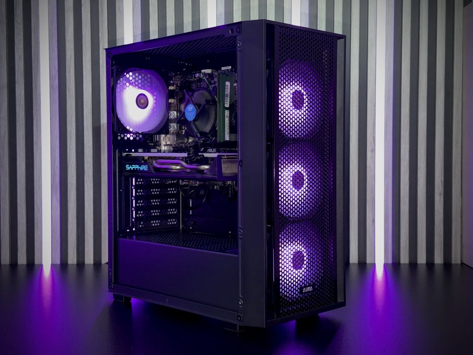 Геймърски компютър i5-7400 | RX570, 4GB | 8GB RAM