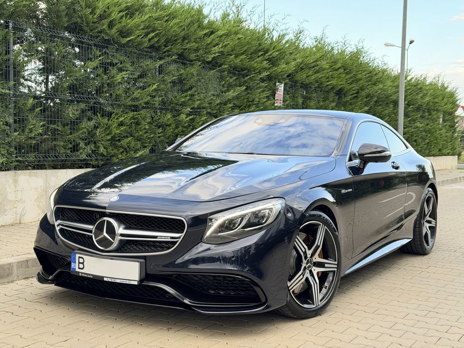 Mercedes-benz S 63 AMG 585cp Coupe / Designo / 6 Butoane / Magic Sky / Istoric complet Reprezentanta !