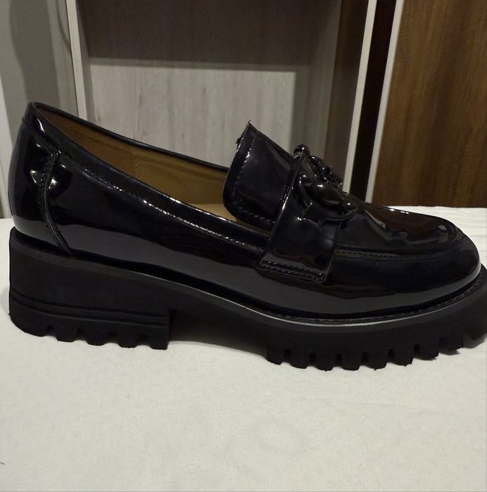 Мокасини Badura черни