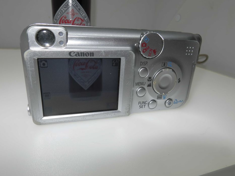 Canon PowerShot A450 компакен цифров фотоапарат, дигитална камера, в чудесно състояние - работи отлично!