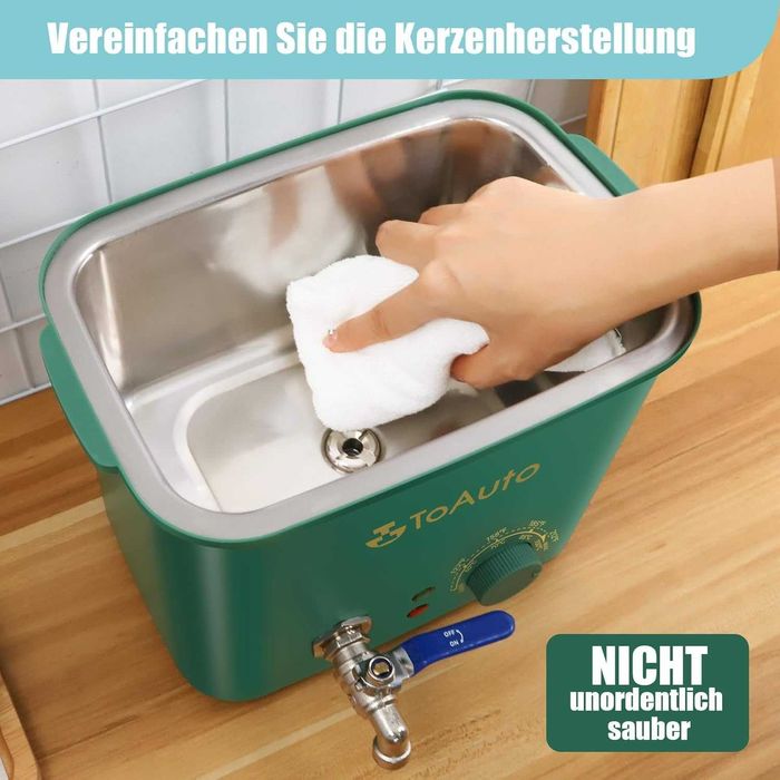 Уред/топилка за восък TOAUTO 4Qts,Гаранция