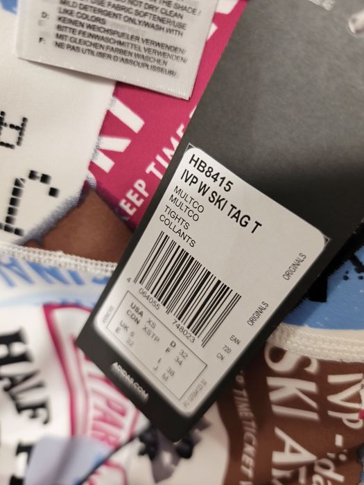 Нов Многоцветен Спортен Клин Adidas X Ivy Park Размер XS