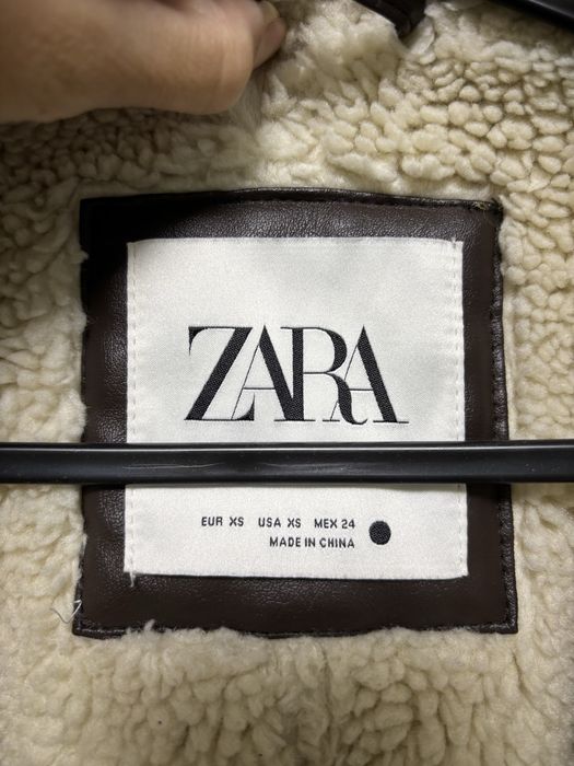 Елеци в размер XS-S - кожен елек Zara, елек каракул, естествен косъм