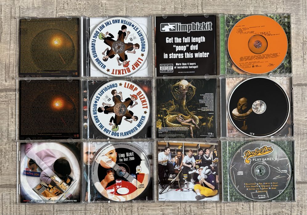Lot 12 cd-uri originale- Limp Bizkit/Beastie Boys/H-blockx/Dog Eat Dog