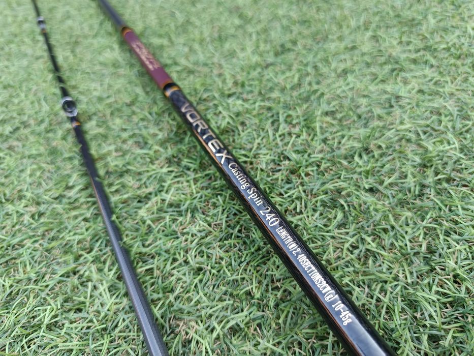 Lanseta Casting Spin Vortex 2.4m 10-45 grame + mulineta Casting