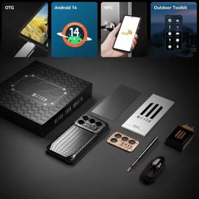 IIIF150 RAPTOR 5G 16+16/512GB XOTIRA TEPLOVIZOR 10 000 mAh battery