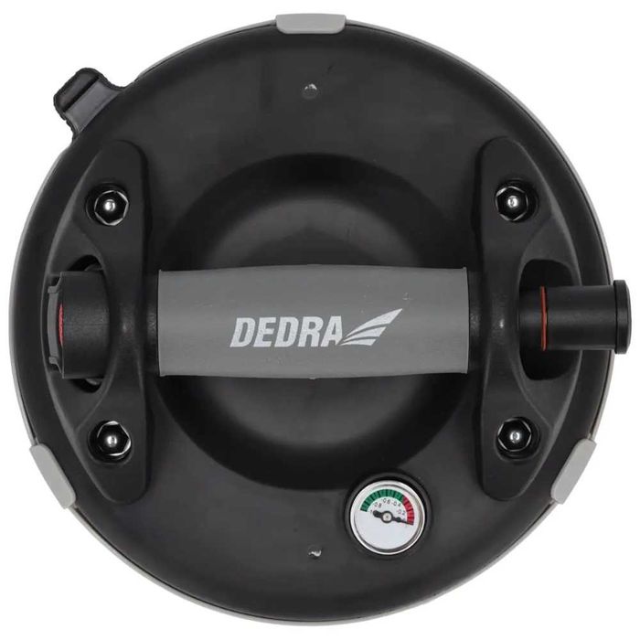 Вакуумна вендуза с помпа и манометър DEDRA DED06P30, 120 кг