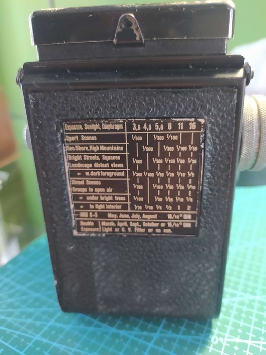 Фотоапарат ROLLEICORD от ранно поколение  Carl Zeiss Jena от 1936 до 1938г.
