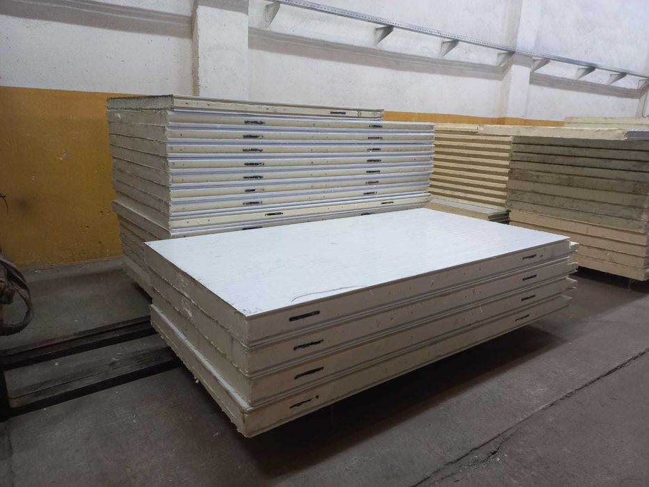 Сэндвич-панели из пенополиуретана для холодильников и морозильников