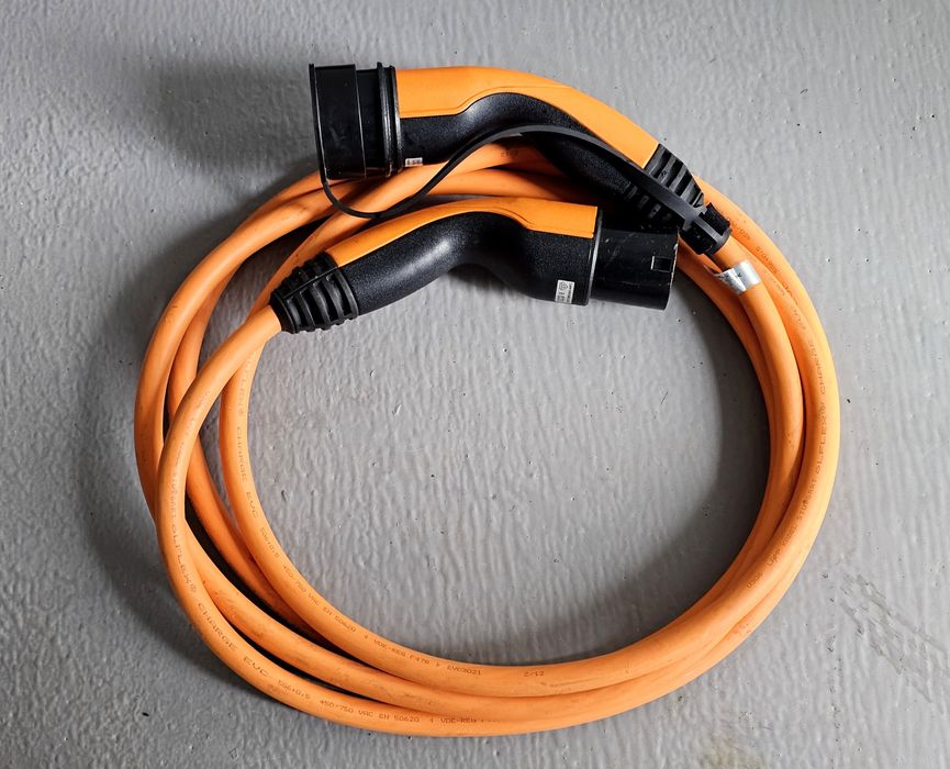 Cablu de incarcare EV masini electrice Type 2 22KW  trifazat