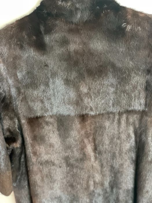 Норковая шуба, выше колен