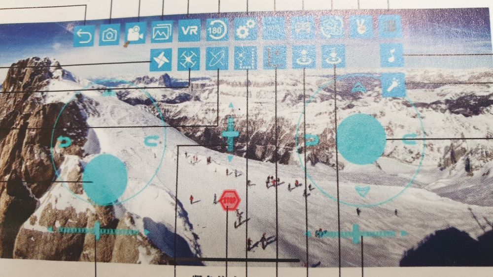 Drona Noua cu Camera Hd – 2 baterii, telecomanda, accesorii de rezerva