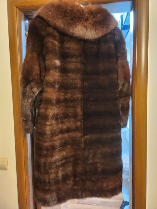 Haină blana naturala noua