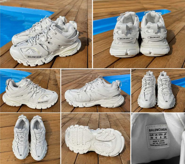 Balenciaga Track White Sneakers №36,37,40,44 | Отлично състояние