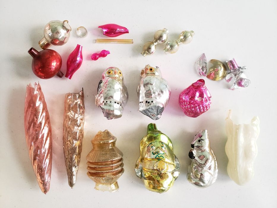 Советские ёлочные игрушки