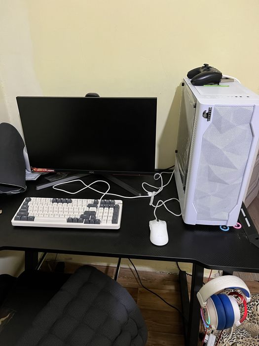 Игровой компьютер в сборе