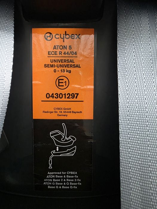 Столче за новородено Cybex Aton 5 0-13 кг