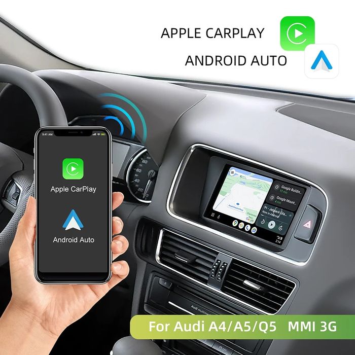 Carplay/android auto за Ауди А4 А5 Q5  само за MMI 3G