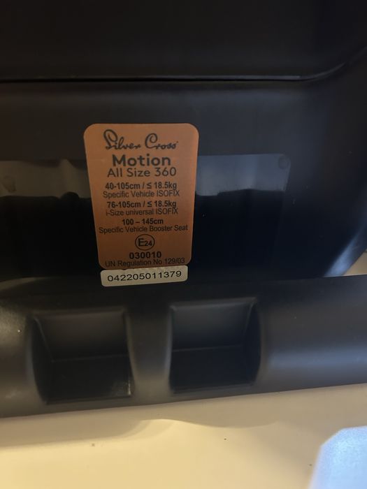 Въртящо столче за кола Silver cross