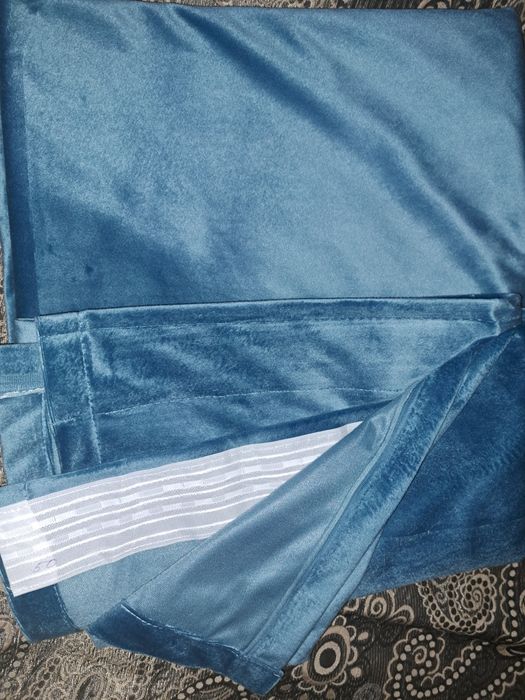 Новые велюровые шторы