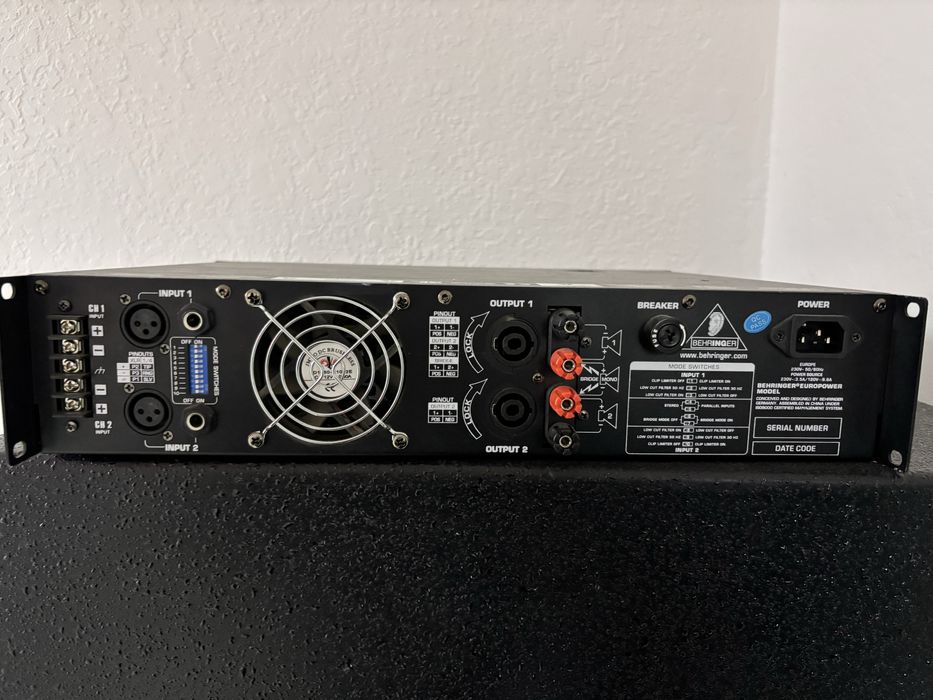 Усилитель behringer ep4000