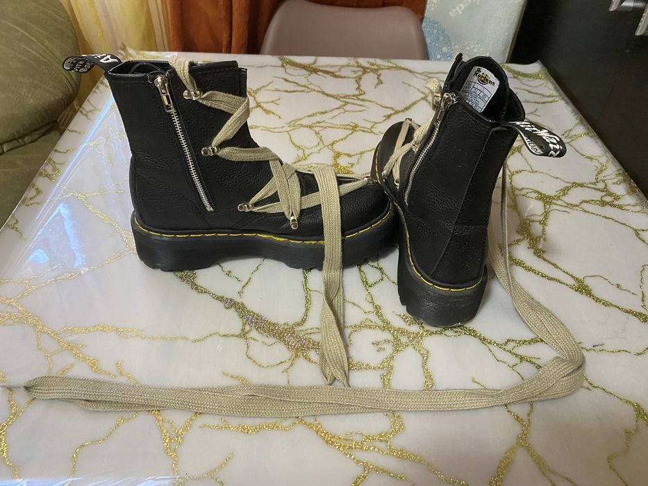 ghete Rick Owens x Dr. Martens