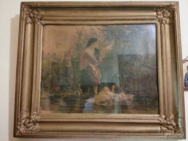 OCAZİE Tablou Bernhard Plockhorst 1876