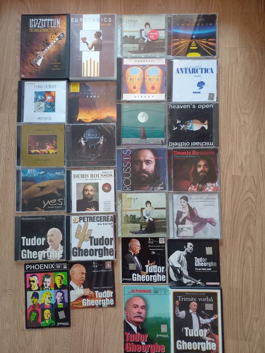 Gene Hackman,VANGELIS,YES,UB 40,Mike Oldfield,Bee Gees,ABBA,Led Zeppelin,cd ,dvd,FILME,Muzica